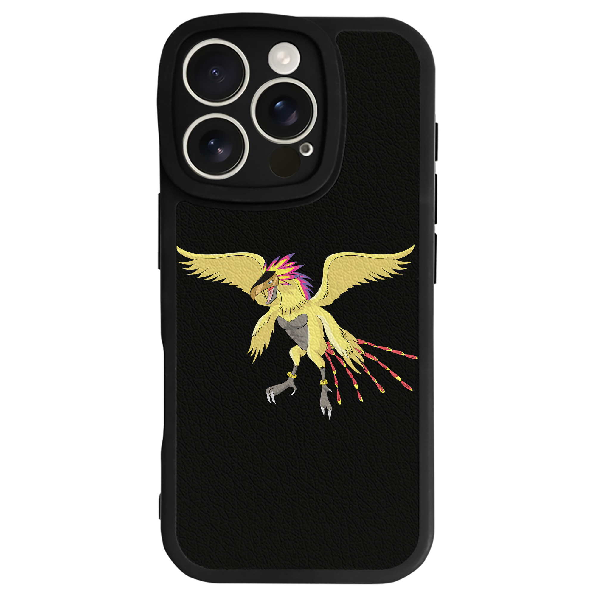 （画像用） Digimon デジタルモンスター/デジモン 【iPhone 16シリーズ対応】シリコンスマホケース（レザー調） 材質：シリコン